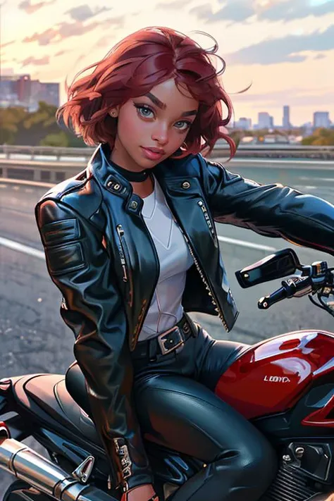 DEN_shesatlantis_OF,
((riding a motorcycle:1.2) wearing (motorbike leathers:1.2), (riding a motorbike:1.2), (driving a motorbike:1.2), (motorcycle:1.1), traffic, leather trousers, leather jacket, motorcycle boots, leather gloves:1.2),
bokeh, f1.4, 40mm, photorealistic, raw, 8k, textured skin, skin pores, intricate details <lora:epi_noiseoffset2:1>, epiCRealism <lora:ClothingAdjuster3:-1>