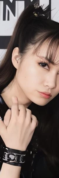 a close up of a woman with a ring on her finger, lalisa manobal, ulzzang, lalisa manoban of blackpink, she has black hair with bangs, neat hair with bangs, with bangs, gongbi, xision wu, young cute wan asian face, wan adorable korean face, pigtails hairstyle, jinyoung shin, with full bangs