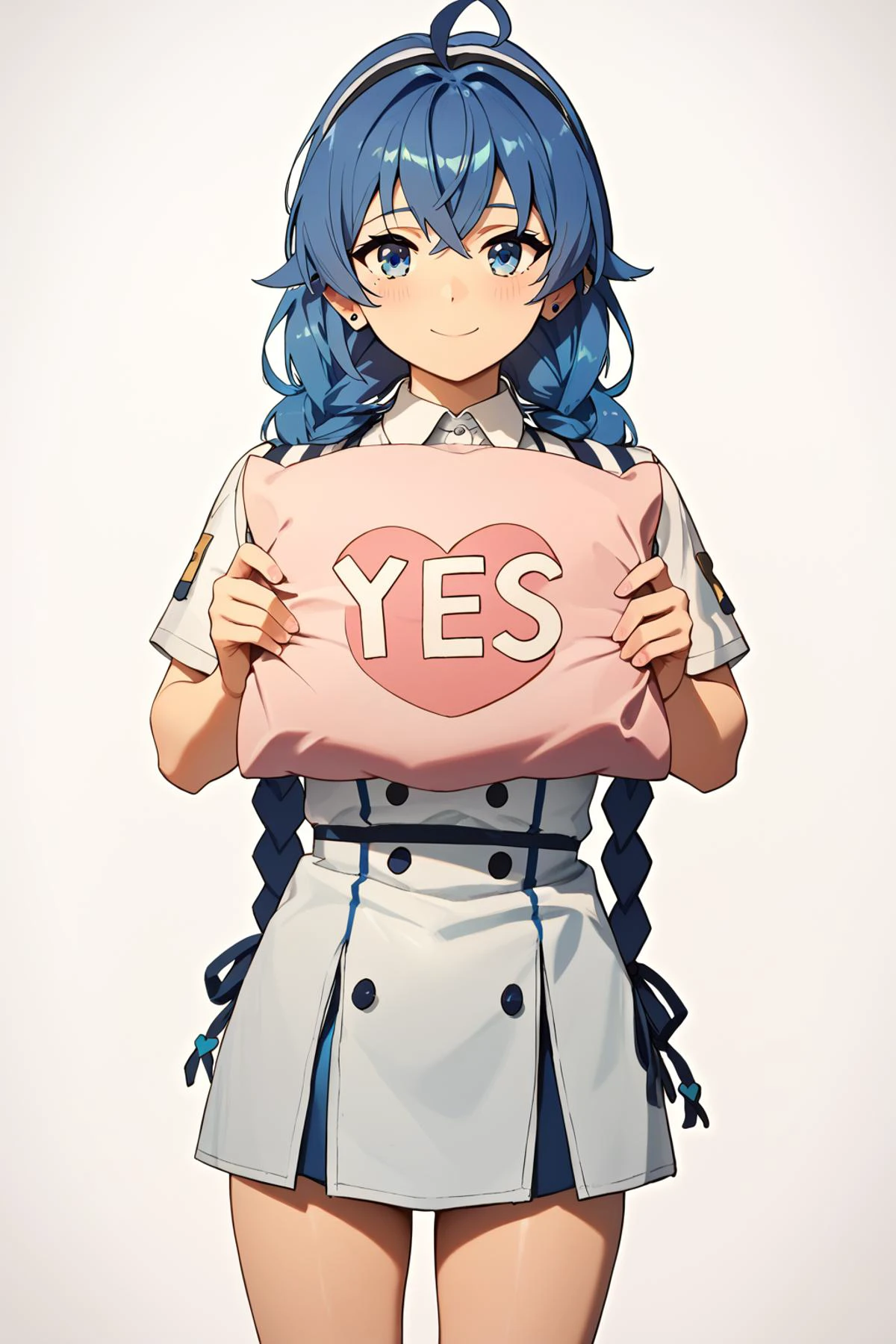 yes, yes-pillow, heart, pink pillow <lora:yes-no_pillow:1.2> <lora:РокÑи ÐигÑÑÐ´Ð¸Ñ Ð±ÐµÐ·ÑабоÑÑнй(roxy migurdia,blue eyes,blue hair,twin braids,small breasts(Ñм одежда):1> roxy migurdia,blue eyes,blue hair,twin braids,small breasts, Score_9, Score_8_up, Score_7_up, Score_6_up, Score_5_up, Score_4_up, BREAK,1girl in full growth, best quality, masterpiece, ultra-detailed, high quality,good quality,1 girl,(master piece,high resolution, ultra detailed,8K,16K),look at viewer