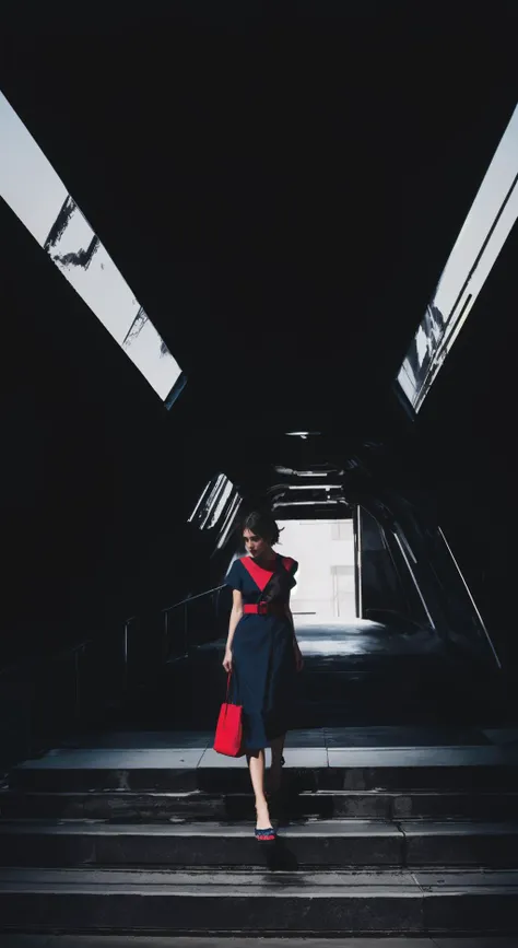 1girl,Bold color-blocked midi dress with oversized architectural silhouette,
msw,effect light
, <lora:msw_v10:1.0> <lora:difConsistency_photo:0.5>