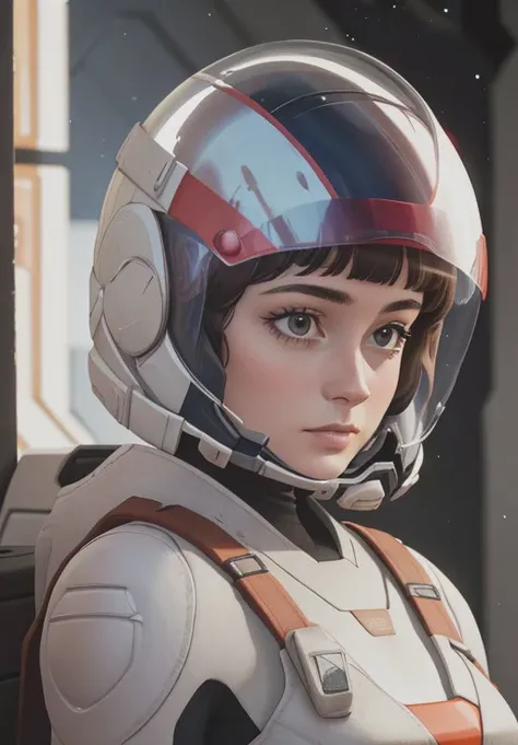 <lora:deusma_kathy:0.8>, deusma_kathy,1girl, solo, space, portrait, helmet, (gorgeous, beautiful, enchanting:1.3), charming