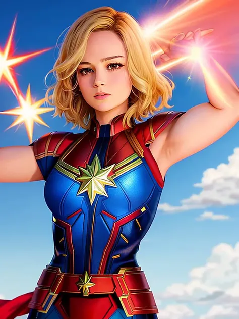Brie Larson is Captain Marvel