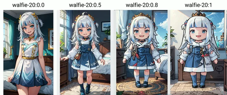 (masterpiece, best quality), intricate details,
1girl, <lora:gawrGuraHololiveAll_v4AllOutfits:0.8> gawr gura, sharp teeth, gura_atlantis, gradient dress, laurel crown,
<lora:style_walfie-20:0.0> chibi, smile, indoors, bedroom,