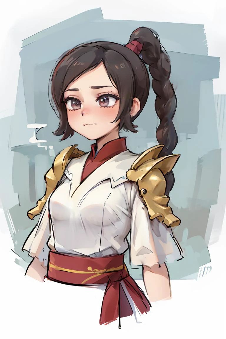 (masterpiece, best quality), 1girl, <lora:ty_lee:1> ty_lee, braided ponytail