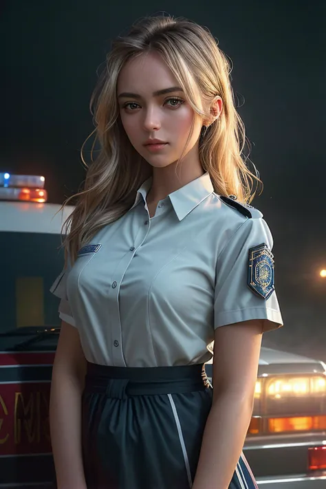 beautiful woman (EPWh1tn3yTh0rnqv1st:.99), perfect hair, jewellery, ((portrait)), (closeup:1.2), ((from the waist up)), ((( at night:1.2 ))), (an ambulance in the background:1.3), ((fog:1.2)), natural skin texture, (( as a EMT: 1.2)), ((wearing a EMT uniform:1.3)), 24mm, 4k textures, soft cinematic light, adobe lightroom, photolab, hdr, intricate, elegant, highly detailed, sharp focus, ((((cinematic look)))), soothing tones, absurdres, stunning, insane details, intricate details, hyperdetailed, low contrast, soft cinematic light, exposure blend, hdr, faded, now, ("I've got a bad feeling about this.":1.1)