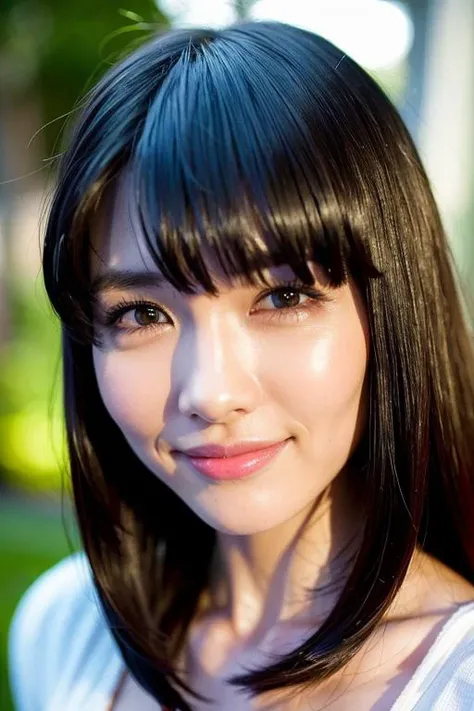 1girl, (RAW photo:1.2), (photorealistic:1.4), (masterpiece:1.3), (best quality:1.4), ultra high res, (detailed facial features), (detailed clothes features), HDR, 8k resolution, solo focus, bangs, skin tight, (slender girl), (extreme detailed illustration), scenery, no text, bunches, smile,(gradient background:1.2 ), <lora:JapaneseDollLikeness_v15:0.3> <lora:Omertosa:0.4> <lora:AnnaKonno:0.8>