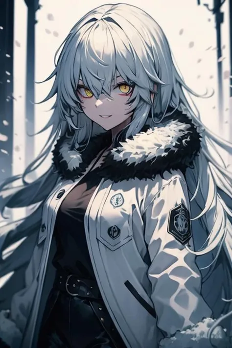 masterpiece, best quality, high quality, <lora:weizhi-10:0.8>1girl, long hair, white hair, yellow eyes, red eyeshadow,
