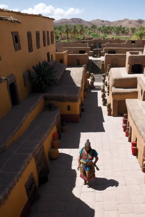 aztec village