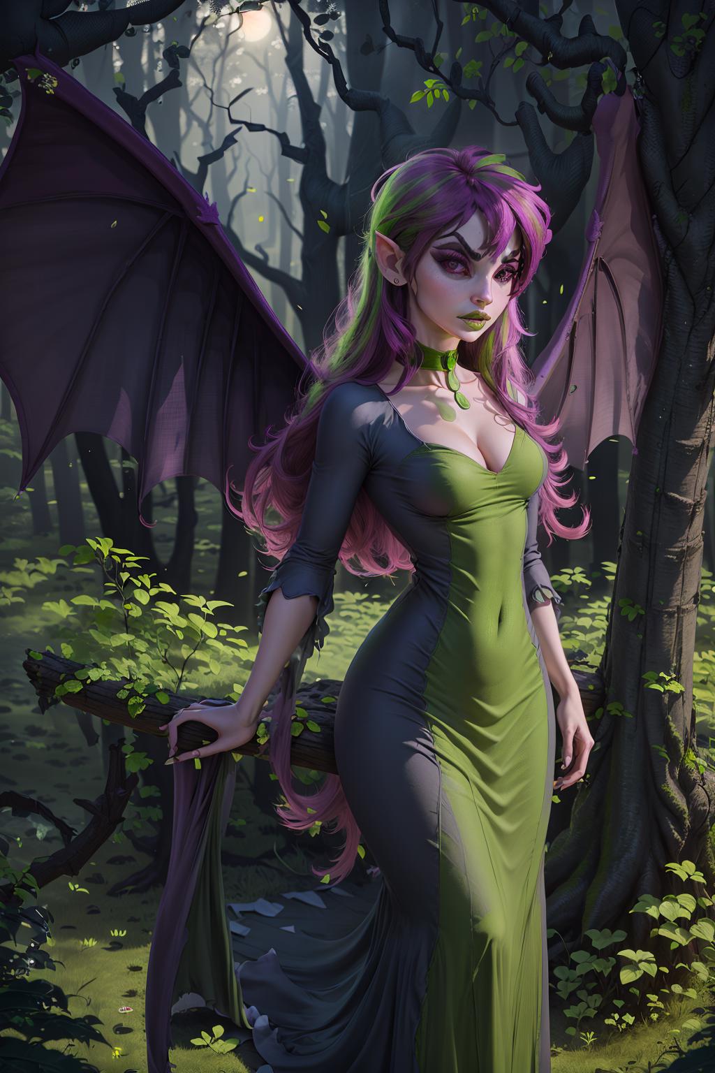 Jhudora, Dark Faerie - Neopets Jhudora1-000016 v1.0