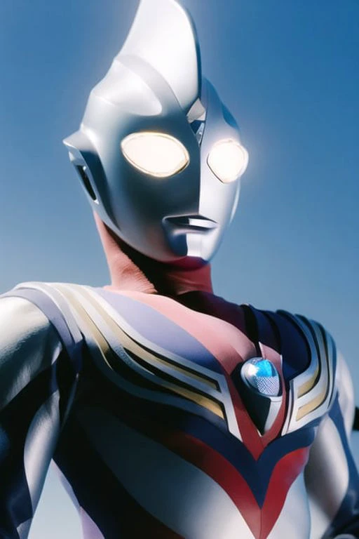 masterpiece, best quality, 1boy, alien, glowing eyes, male focus, tokusatsu, glowing, solo, yellow eyes, upper body, white eyes, bodysuit, no humans
<lora:dijia-000006:1>