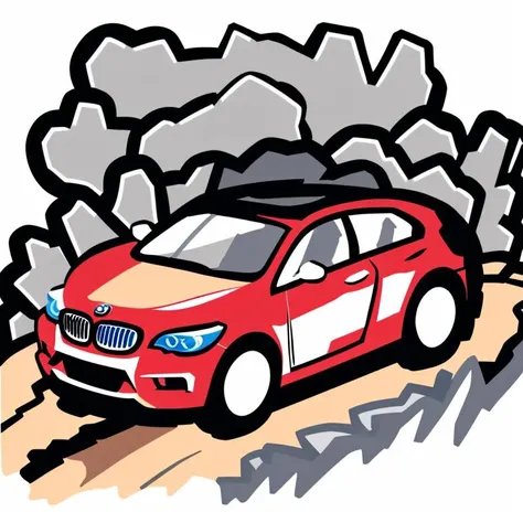 flonixreddit, Flonixprompt3,
BMW car on mountain road