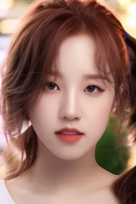 <lora:gidleYuqiV1:1>,Yuqi,korean, woman,complex 3d render ultra detailed, smile, portrait of beautiful woman, moody portrait, striking features, beauty, intricate details, dramatic composition, tension, contrast, texture, realism, high-quality rendering, stunning art, high quality, film grain, Fujifilm XT3,swirly bokeh,(realistic, photo-realistic:1.2),RAW photo,physically-based rendering,(looking at viewer:1.4),(8k, best quality, masterpiece:1.2),(full body shot:1.1),octane render,extremely detailed CG, unity 8k wallpaper,in street,urban,city,(rim light,studio soft light:1.2),standing,(a girl is wearing sleeveless:1.5),hyper realistic detail shiny skin,ultra detailed,(ultra realistic:1.2),(intricate:1.2),(photorealistic:1.2),1girl,(skinny:1.3),detailed background ,(large breasts:1.1)