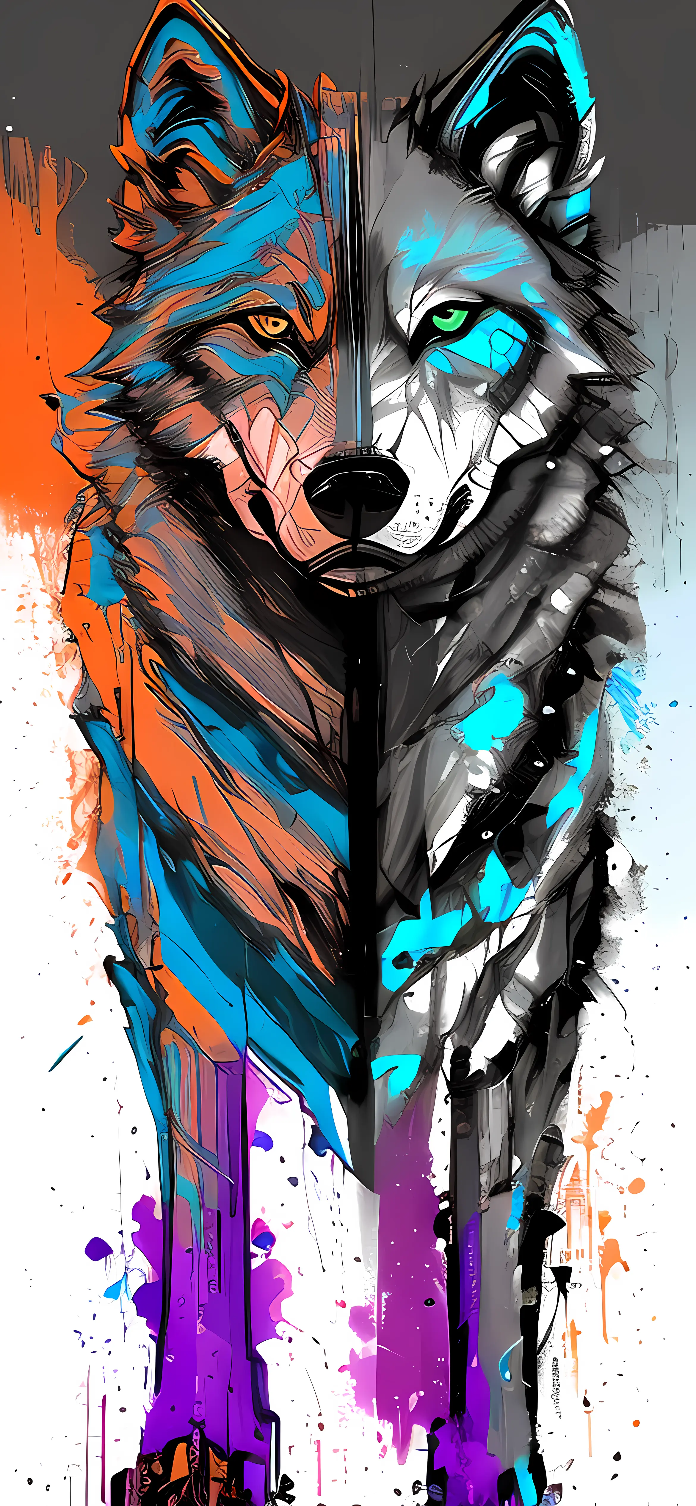 Jasgh Phrasm - Inky stylized drawings