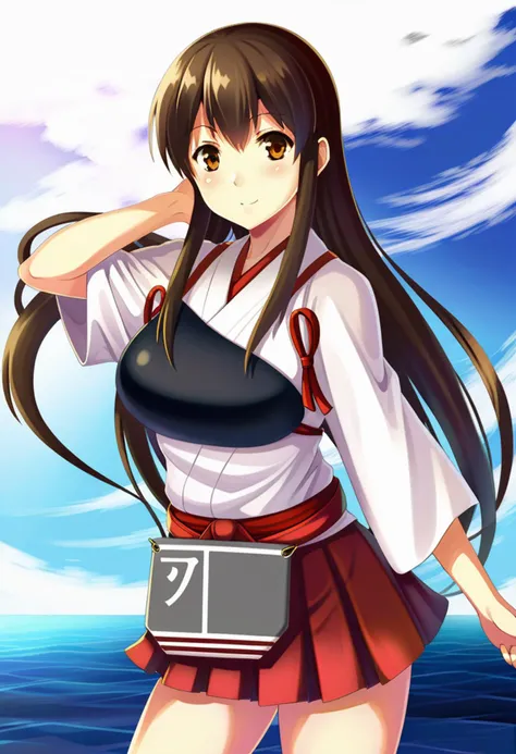 akagi \(kancolle\) <lora:akagi_xl:0.7>