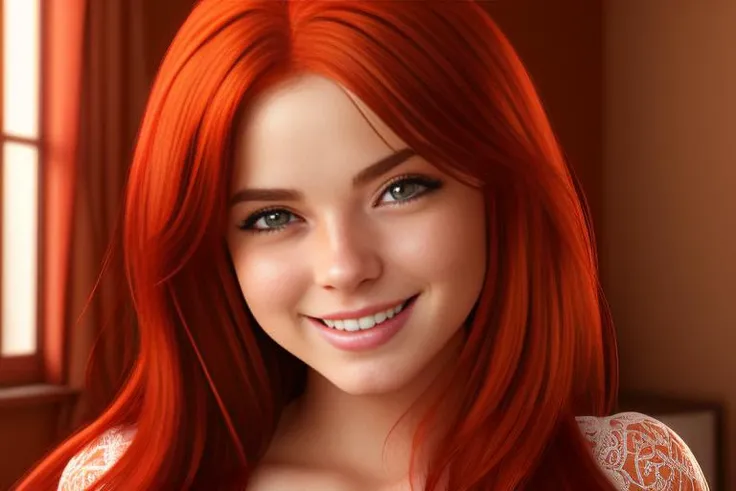 <lora:KariSweets:0.8> ,(raw photo:1.2),((photorealistic:1.4))best quality ,masterpiece, illustration, an extremely delicate and beautiful Kari Sweets, in her bedroom, smiling, extremely detailed ,CG ,unity ,8k wallpaper, Amazing, finely detail, masterpiece,best quality, incredibly absurdres, huge filesize, ultra-detailed, highres, extremely detailed,beautiful detailed girl, extremely detailed eyes and face, beautiful detailed eyes,light on face,cinematic lighting,(1girl),full body,full-body shot,see-through,looking at viewer,outdoors,((long red hair))