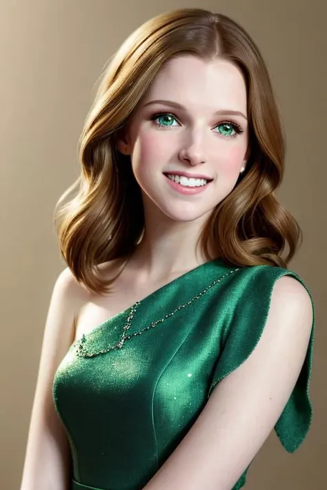 (masterpiece, 8k), portrait of a young woman, (Anna Kendrick:1.0), (Natalie Portman:0.9), (Emma Stone:0.7), detailed eyes, detailed face, (green eyes), big smile