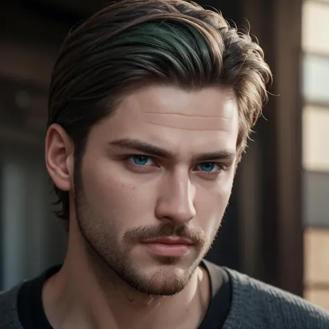 (fantasy:1.5), man, thinning beard, no moustache, [light blue eyes], blue-green eyes,, (masterpiece, high quality, best quality:1.3), extremely detailed, extremely intricate, realistic, hyperrealistic, fine texture, Extremely high-resolution details, natural lighting