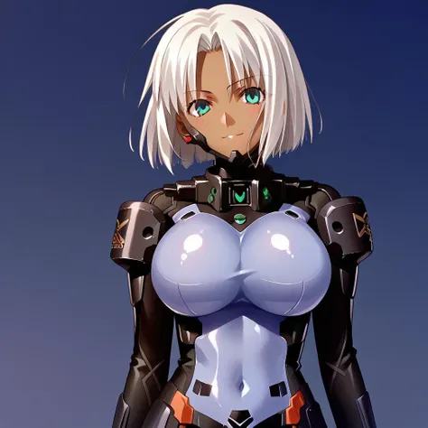 <lora:Takeuchi_Takashi_PonyXL_style_v01:1>
score_9 , score_8_up , score_7_up , source_anime ,
masterpiece , best quality , ultra-detailed ,
BREAK
(( 1girl , solo )) , woman , huge breasts , light smile , light blush , posed photo ,
dark skin ,
((medusa \(fate\)):0.5) ,
white hair ,
bob haircut ,
<lora:East_German_Fortified_Suit:0.7>
((( schwarzesmarkenfortifiedsuit , pilot suit , impossible bodysuit ))) ,
,