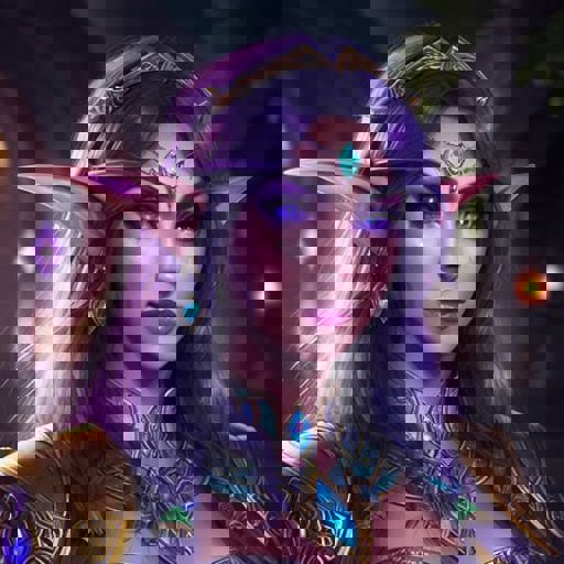 Warcraft's Tyrande Whisperwind TyrandeWhisperwind v1.0