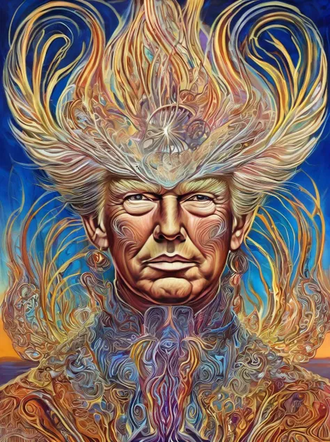 Amanda Sage style,1 man, a male, Donald Trump, high contrast, bold color, <lora:last-000002:1>,
extremely detailed, high quality, highly detailed,
