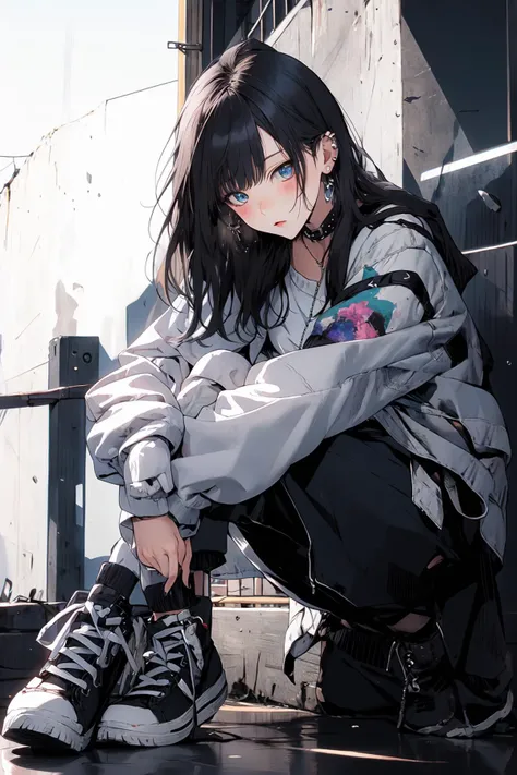 masterpiece, best quality, PIXIV,cool girl
 <lora:cool girl_20230913102000:1>