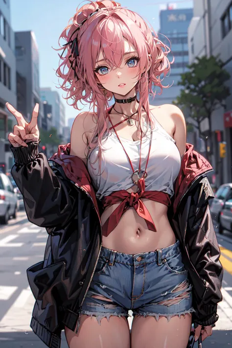 (masterpiece:1.2), best quality,PIXIV,
cool girl,glorious ,
street,short shorts,
<lora:cool girl_20230913102000:0.7:1,1,1,1,1,1,1,1,1,1,1,1,1,1,1,0,0> <lora:gloriousSpiring:0.8:CHARACTER>