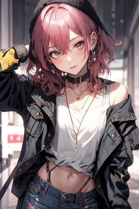 masterpiece, best quality, PIXIV,cool girl
 <lora:cool girl_20230913102000:1>