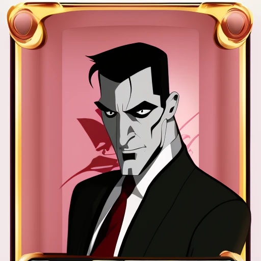 <lora:tronuprising:0.6> evil rich businessman