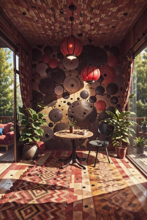 a modern interior, chique, boho modern, wall, ksmrm