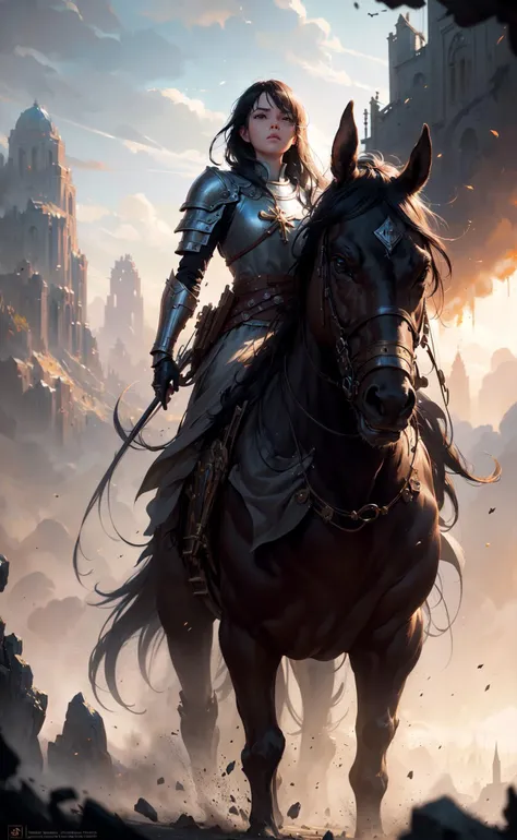 (extremely detailed CG unity 8k wallpaper), full shot body photo of the most beautiful artwork in the world, medieval armor, professional majestic oil painting by Ed Blinkey, Atey Ghailan, Studio Ghibli, by Jeremy Mann, Greg Manchess, Antonio Moro, trending on ArtStation, trending on CGSociety, Intricate, High Detail, Sharp focus, dramatic, photorealistic painting art by greg rutkowski, epic, heroic, grand, fantasy