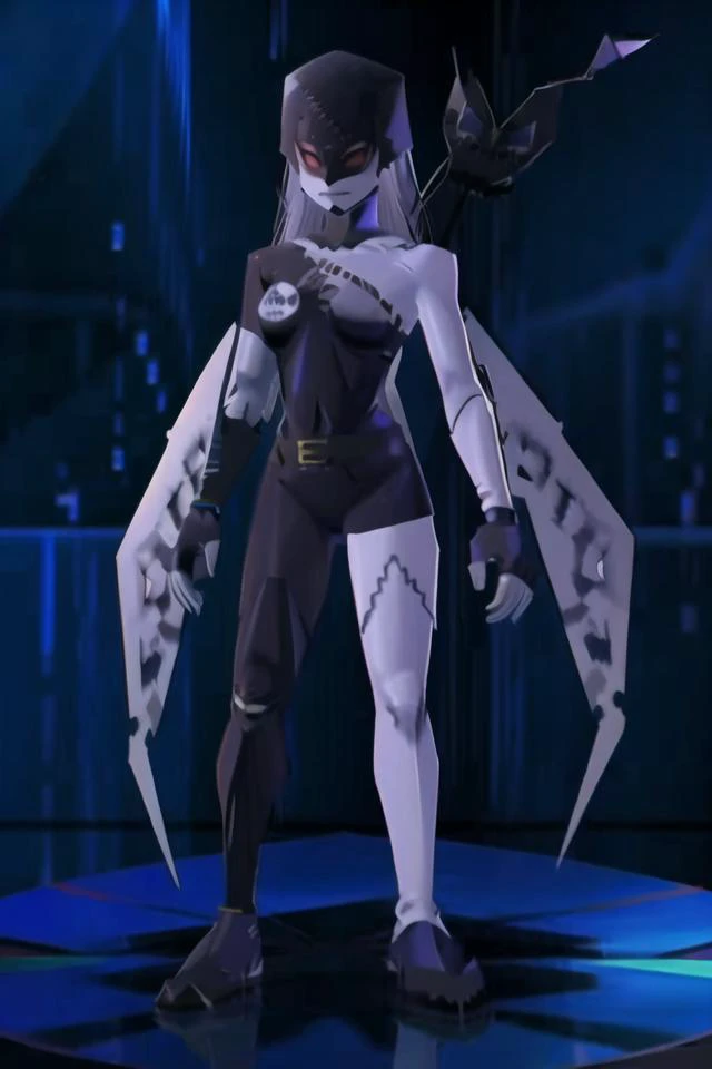 <lora:ladydevimon-000016:1>,ladydevimon, purple skin, solo, 1girl, best quality, masterpiece,, <lora:ocarinaOfTimeStyleLow_oot254:0.8>,