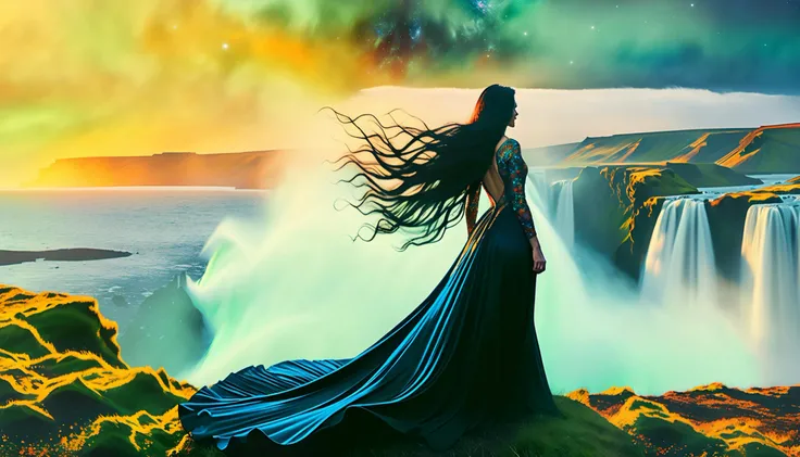 <lora:FF-Style-Astigmatism-1.0.LORA:1> astigmatism Style, <ti:SimplepositiveXLv1>, (Masterpiece, surrealistic scene:1.2), (Beautiful 23 year old (Icelandic:1.1) woman with long black hair in high cut dress:1.3),high face detail,High detail eyes, perfect teeth, (dancing with passion:1.2), (Standing on the edge of a cliff), (Stunning universe backdrop:1.3), (Ethereal atmosphere:1.2), (Galactic setting:1.2), (Vibrant and mesmerizing:1.2), (Captivating musical performance:1.2), (Intricate celestial details:1.2), (Cosmic symphony:1.2), (Magical and enchanting:1.2), (Graceful musician:1.2), (Elegant and poised:1.1), (Flowing gown:1.1), (Dramatic lighting:1.1), (Intense musical expression:1.2), (Starlit sky:1.2), (Heavenly background:1.2), (Enchanting violinist:1.2), (Celestial beauty:1.2), (Deep space ambiance:1.2), (Starry expanse:1.2), (Majestic performance:1.2), (Dazzling visual spectacle:1.2), (Sensory symphony:1.2), (Radiant energy:1.1), (Dreamlike setting:1.1), (Awe-inspiring composition:1.2), (Sculpted figure:1.1), (Glowing starlight:1.1), (Harmonious blend of colors:1.2), (Magical aura:1.2), (Interstellar beauty:1.2), (Unique and captivating:1.2), (Surreal elegance:1.1), (Musical passion:1.2), (Enigmatic universe:1.2), (Sweeping cosmic vista:1.2), (Celestial harmony:1.2), (Mysterious and enchanting:1.2), (Transcendent experience:1.2), (Infinite beauty:1.2), (Mesmerizing performance:1.2), (Captivating cosmic scene:1.2), (Epic and grandiose:1.2), (Astounding visual impact:1.2), (Stellar grace:1.1), (Violin strings in motion:1.1), (Epic cosmic backdrop:1.2), (Stunningly detailed:1.2), (Graceful and ethereal:1.1), (Elegance in motion:1.1)Fujifilm XT3, cinematic, depth of field, sharp focus, masterpiece, 16k, absurdres, intricate texture, ultra highres, (high detailed skin:1.2), (masterpiece:1.4), (realistic:1.4), (best quality:1.1), hyperdetailed, insane details, intricate details,