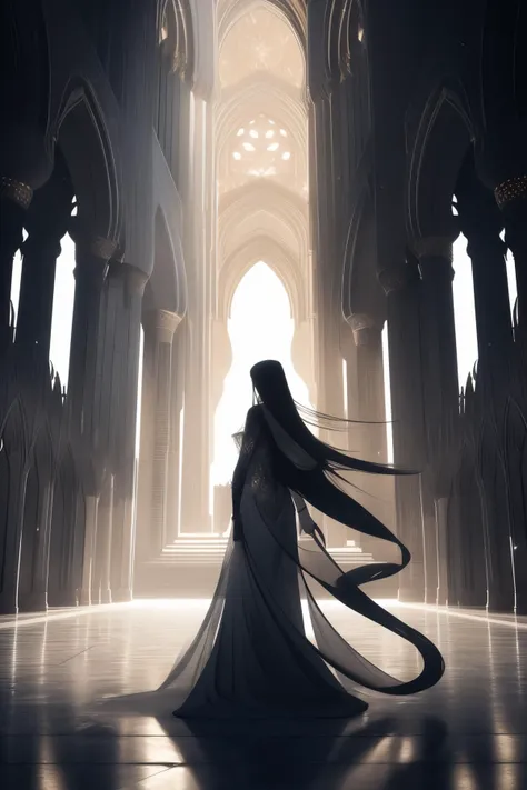 1girl, dramatic Concept art, dark Paper Cutout, awardwinning pebble art of a behance, Awful [Sickening:Abandoned:7] ("The Arab-Israeli Conflict":1.3) , from inside of a Potent Notre-Dame Cathedral, Sephardic city and field, at Dusk, in focus, (clean art by Matthias Haker:1.2) , (Bess Hamiti:1.2) , Ultra Detailed, Frightening, Native Art, flat lighting, 80mm, Desaturated, ethereal magical atmosphere, caustics, absurdres, ultra high res
