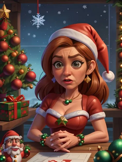 XmasTad,  [Jodi Lyn O'Keefe |Gina Valentina] is indignant, dock