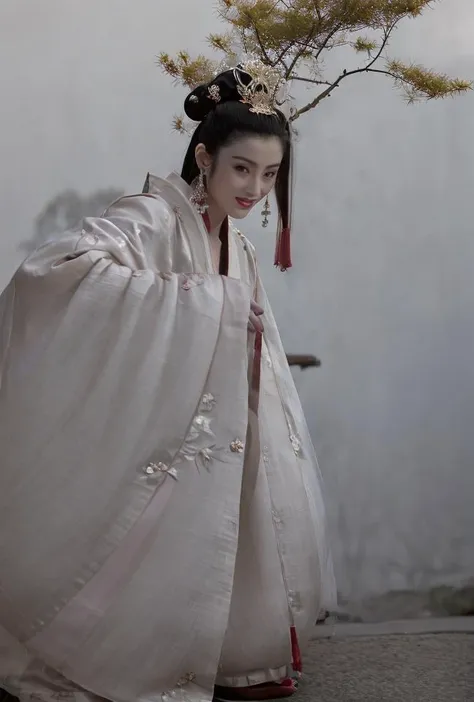 <lora:zhangmin6:0.86:lbw=1,0,0,0,1,1,0,0,1,1,1,1,1,1,1,1,1>zhangmin face,zhangmin body,good hands,perfect hands,
pose,supermodel,
tree, blurry, 1girl, earrings, depth of field, (solo:1.56), realistic, weapon, black hair, long hair, jewelry, purple hair, long sleeves, holding, japanese clothes, chinese clothes, wisteria, moon, outdoors, bare tree, hair bun,(chinese traditional style),
supermodel,
(depth of field:1.69),(long exposure:1.2),(dynamic motion:1.13),(Extreme Aestheticism:1.93),offical art,first person view,blurry background,(professional photograph:1.5),
(8k, RAW photo, best quality, masterpiece:1.2), (realistic, photo-realistic:1.85), (ultra-detailed:1.5), highres
<lora:epi_noiseoffset2:1><lora:å¤å éå¸:0.54>