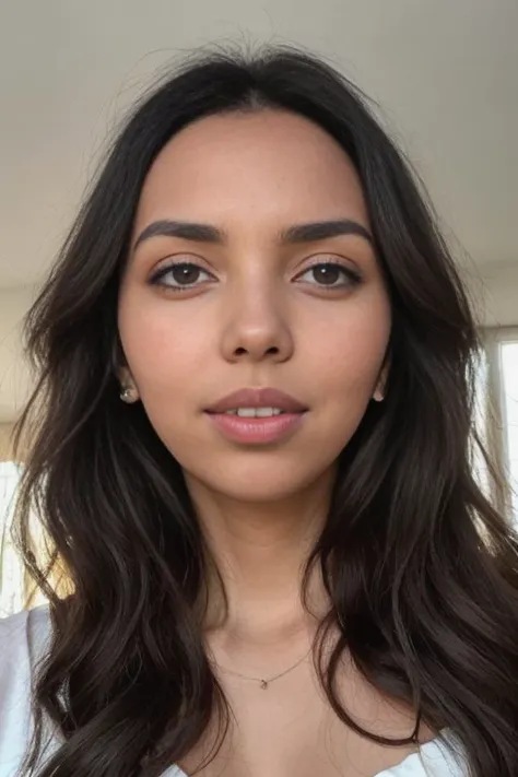 haripear, smile, (looking_at_viewer:1.2), photorealistic, detailed face, detailed eyes, dim_lighting, soft_focus