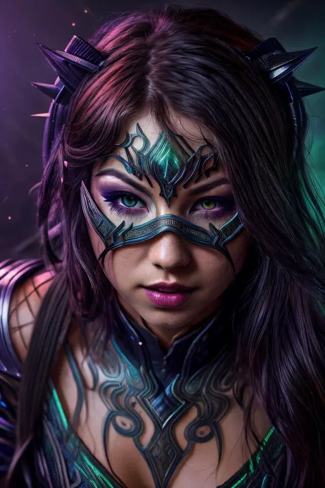RAW ((extreme close up photo)) of TaylorS in colorful NerazimAI sexy superhero eyemask, dynamic pose, (playful gaze:1.3), (intricate details, hyperdetailed:1.15), dramatic, at night, soft lighting, ((lens 135mm,f1.8, bokeh)), (vsco:0.3), {best quality}, {{masterpiece}}, {highres}, original, extremely detailed 8K wallpaper, (high definition)++, photography, cinematic, detailed character portrait, strong breeze, eyeshadow makeup, <lora:TaylorS:1>  <lora:NerazimAI:1>
