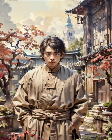 shuimofeng,1boy,stand,
masterpiece,best quality,best aesthetics,highest resolution,8K wallpapers,