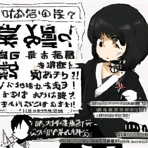 1girl, drunk face, (cross necklece), black suit, black hair, medium hair, no background, japanese text, <lora:shittyOekakiJaggy_v10:1>,
