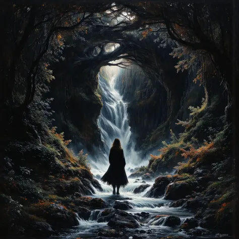 Fantasy world, fantasy style,midjourneyv6.1,Midjourney_Whisper,style of Andreas Achenbach,
Psychedelic vantablack portal in a stark white void, adventurecore, dreamy, in the style of Andrey Remnev, Jingna Zhang, Elisa Lazo de Valdez, Allyson Anne Lamb, Sarah Moon, and Courtney Brooke