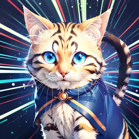 cat, neural network background