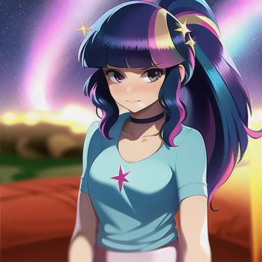 twilight-sparkle, 1girl, solo