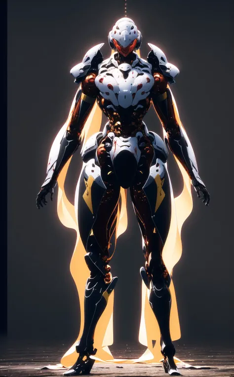 (8k, RAW photo, best quality, masterpiece:1.2),(realistic, photo-realistic:1.4), baimecha_Diablo ,solo,full body, science fiction, helmet, humanoid robot, glowing, sacred geometry,(stained glass:1.3), Mandala Art, muscle fibers, blood vessels, nervous system, viscous gooey blood dripping, wireframe, fractal, demonic, alien, translucent skin, infrared photography, storm, otherworldly hues,surreal landscapes, unseen light, ethereal glow, vibrant colors, (ghostly effect:1.3),