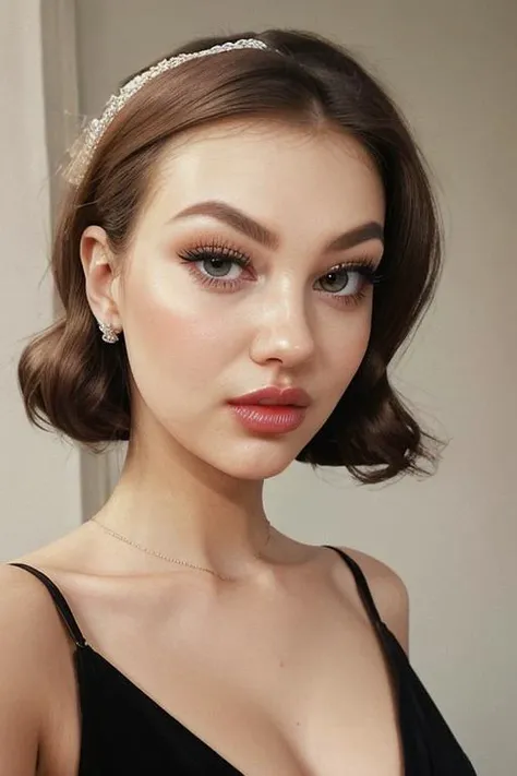 face,portrait, headshot, formal hairstyle, flirty, parted lips, (looking at viewer S322_ParkerWinston
