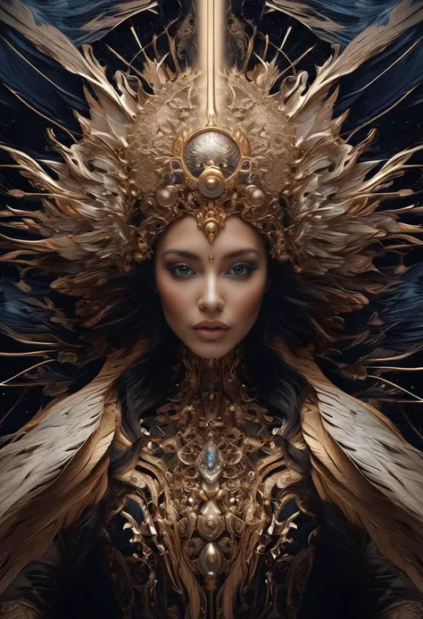 NSFW, art by Eleanor Vere Boyle and Andreas Untersberger, hantu ulat sutera adaptive and halcyon atmosphere with dispersion, refined details, typhoon, (brown and ivory dark blue colors:0.1), (center composition, symmetry:0.1), style by nty,<lora:TWbabeXL01:0.2>