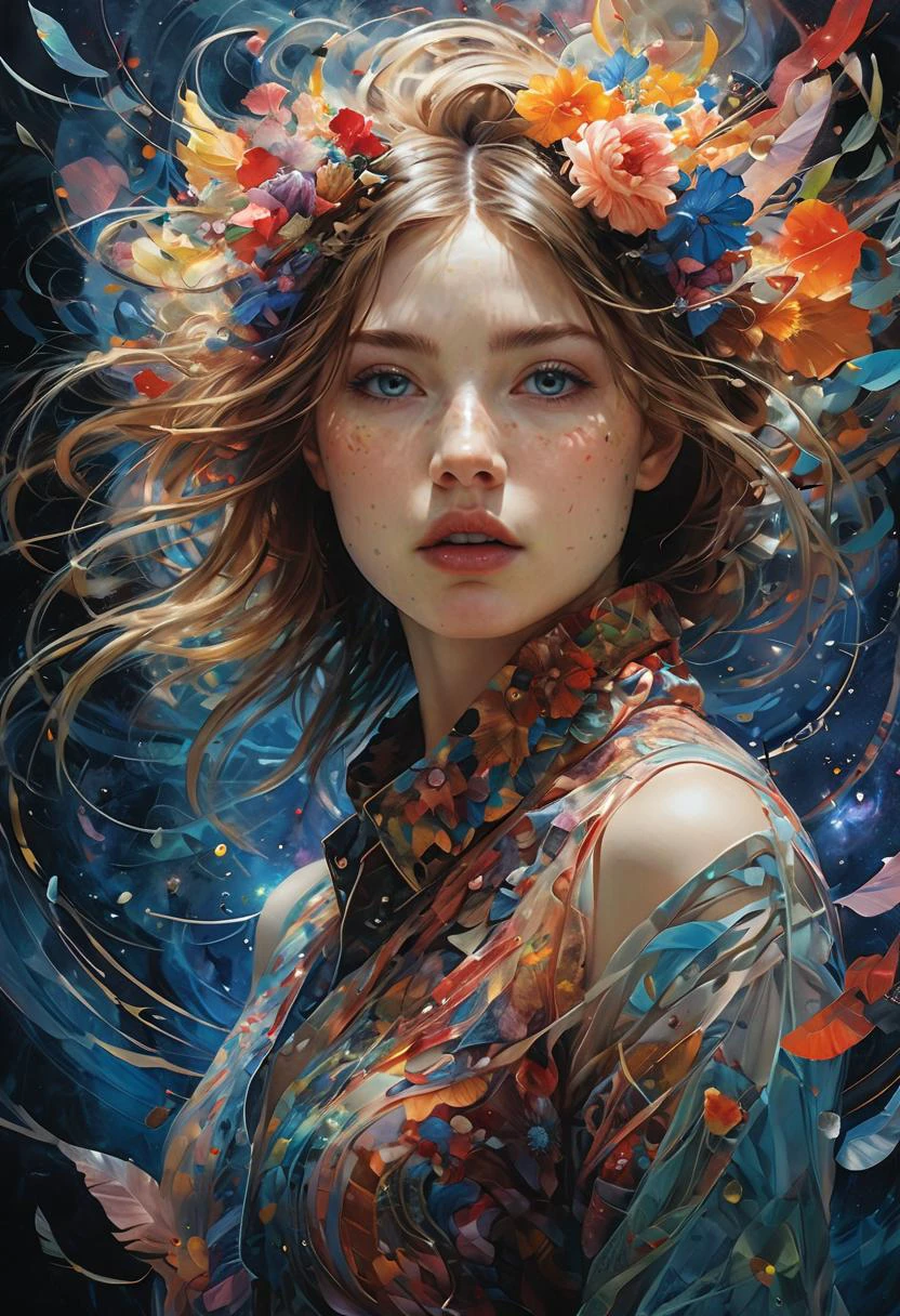 beautiful TWbabeXL01, abstract beauty,centered,looking at the camera,approaching perfection,dynamic,moonlight,highly detailed,digital painting,artstation,concept art,smooth,sharp focus,illustration,art by Carne Griffiths and Wadim Kashin . energetic brushwork, bold colors, abstract forms, expressive, emotional, official art,unity 8k wallpaper,ultra detailed,beautiful and aesthetic,masterpiece,best quality,(zentangle, mandala, tangle, entangle),(fractal art:1.3),1girl,extremely detailed,dynamic angle,cowboyshot,the most beautiful form of chaos,elegant,a brutalist designed,vivid colours,romanticism,by james jean,roby dwi antono,ross tran,francis bacon,michal mraz,adrian ghenie,petra cortright,gerhard richter,takato yamamoto,ashley wood,atmospheric,ecstasy of musical notes,streaming musical notes visible, <lora:TWbabeXL01:0.5>