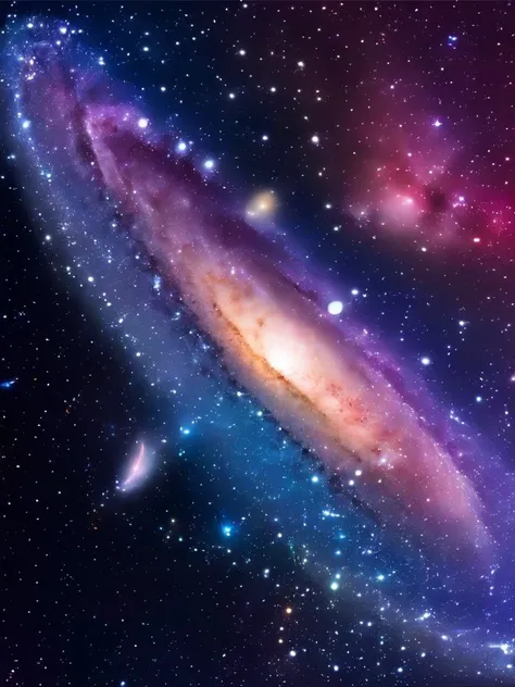 A breathtaking photo of the Milky Way stretching across the night sky, captured from a remote desert location, showcasing the vastness and beauty of our galaxy with crystal clear clarity.