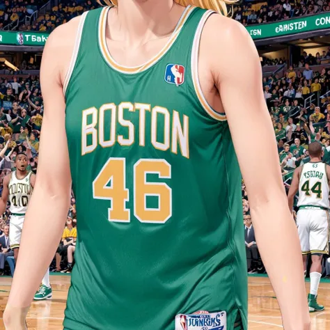 1person <lora:Celtics_Jersey_2024:1.2> <lora:ral-dissolve:1.2> flashy pass, td garden , kokoro <lora:Black_Magic_XL_Style_V2.0:1> 2.5d anime
jersey says Boston