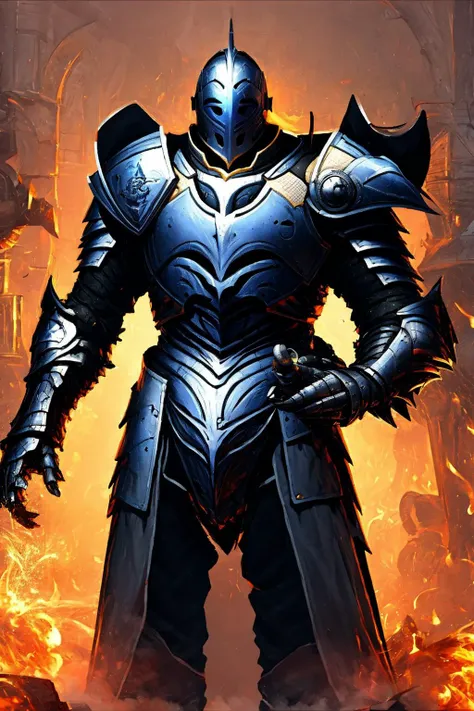 knight, D14bl0 <lora:D14bl02(1)CIVIT:1>