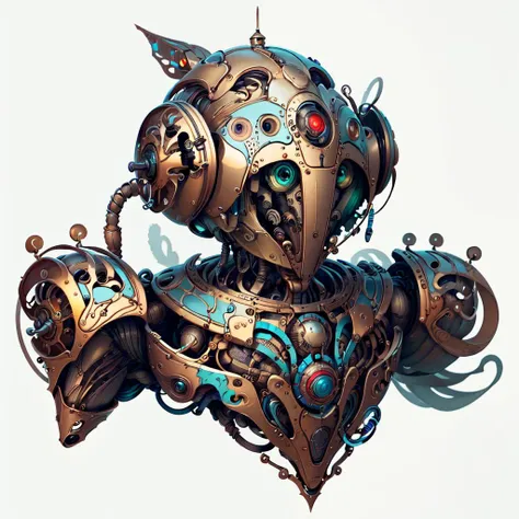 illustration, trending ,
<lora:ArtNouveauAI:.8>, ArtNoveauAI,
robot